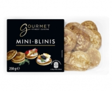 GOURMET Mini-Blinis