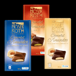 Aldi Nord Moser Roth Chocolat Amandes