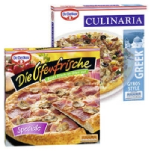 Dr. Oetker Ofenfrische Pizza Speciale oder Culinaria Greek Style 1.99 €