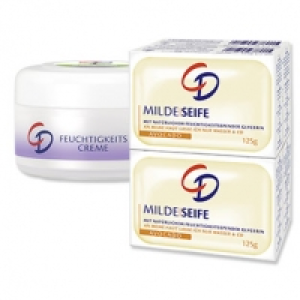 CD Milde Seife oder Feuchtigkeitscreme jede 4 x 125-g-Packung/200-ml-D 1,000.00 €