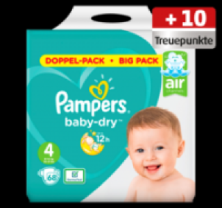 PAMPERS Baby-dry Doppelpack 12.77 €