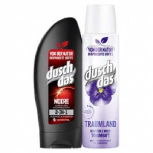Duschdas Dusche oder Deo Spray versch. Sorten, jede 250/150-ml-Flasche 3.00 €
