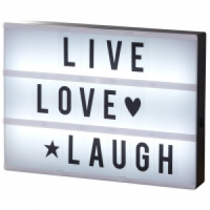 LED-Box (inkl. 100 Buchstaben) 5.99 €