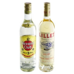 Havana Club Rum 3 Jahre oder Lillet Blanc Aperitif 10.99 €