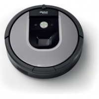 Euronics Irobot Roomba 965 Staubsaug-Roboter silber/dunkelgrau
