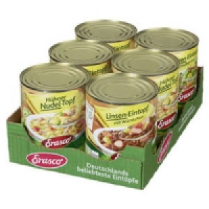 Erasco Eintöpfe 8.99 €