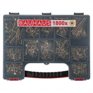 BAUHAUS Mehrzweckschrauben-Sortiment 19.95 €