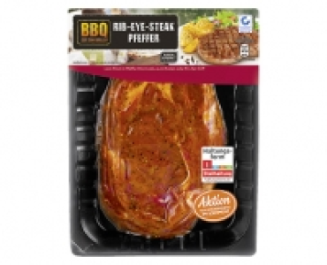 BBQ Rib-Eye-Steak, Pfeffer 5.99 €