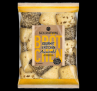BÄCKERKRÖNUNG Gourmetbrötchen 1.79 €