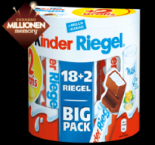 FERRERO Kinder Riegel Big Pack 2.75 €