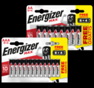 ENERGIZER Batterien MAX 4.99 €