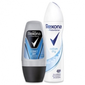 Rexona Deo Spray oder Roll on versch. Sorten, jede 150-ml-Dose / jeder 9.30 €
