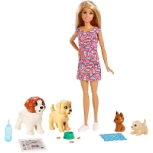 Mattel Barbie Hundesitterin und Welpen