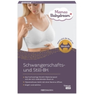 Rossmann Mamas Babydream Schwangerschafts- und Still-BH weiß Größe S