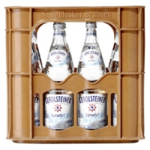 Gerolsteiner Mineralwasser versch. Sorten, 12 x 0,7/6 x 1 Liter, jeder 0.53 €
