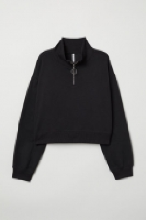 HM   Sweatshirt mit Stehkragen