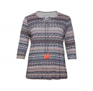 Damen-Shirt mit Bindebändern, große Größen 9.09 €