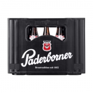 Paderborner Pilsener und weitere Sorten, 20 x 0,5 Liter, jeder Kasten  0.60 €