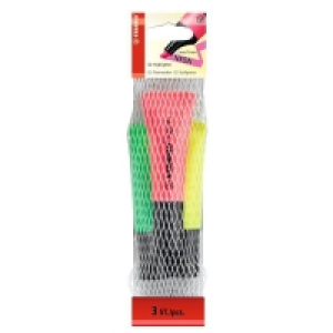Stabilo Neon Textmarker 3er