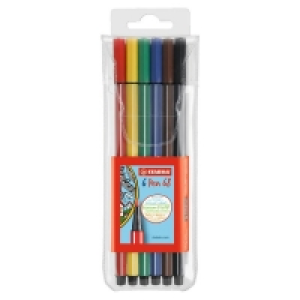 Stabilo Premium-Filzstift Pen 68, 6er
