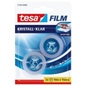 tesafilm® kristall-klar, 2 Rollen, 10mx15mm