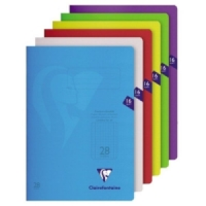 Clairefontaine Schulheft Scoolbook DIN A4, Lin. 28