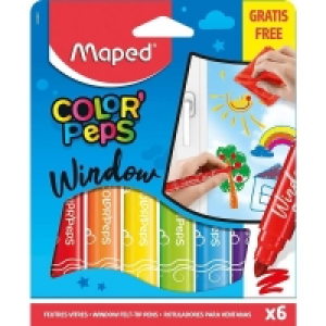 Maped Fenstermarker ColorPeps 6 Stück