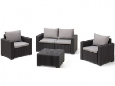 Allibert Loungeset California, 4-teilig, anthrazit 399.00&nbsp;&euro;