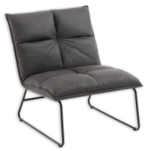 Polsterstuhl - Vintage grau - Microfaser 179.99 €