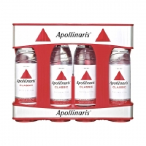 Apollinaris Classic, Medium oder Lemon 10 x 1 Liter, jeder Kasten (+ 3