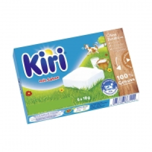 Kiri mit Sahne Schmelzkäse aus Frischkäse 65 % Fett i. Tr. jede 108-g-
