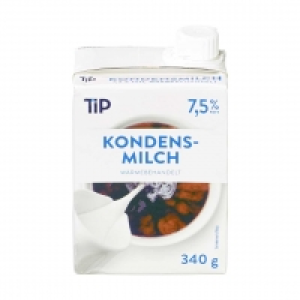 Kondensmilch 7,5% Fettgehalt, 340-g-Packung