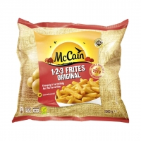 Real  McCain 1-2-3 Frites oder Golden Longs gefroren, jeder 1500/1000-g-Beu