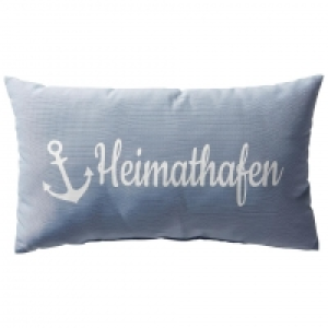 Zierkissen Heimathafen (30x50, graublau) 8.88 €