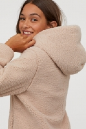 HM   Kapuzenjacke aus Teddyfleece