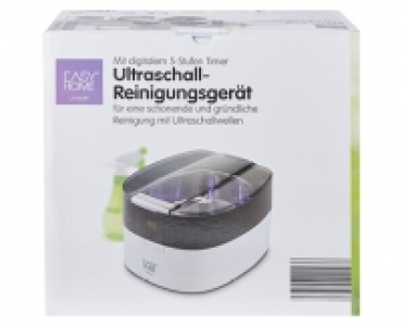 EASY HOME® Ultraschall-Reinigungsgerät 19.99 €