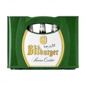 Real  Bitburger Pils, Alkoholfrei oder Premium Kellerbier 20 x 0,5/24 x 0,33