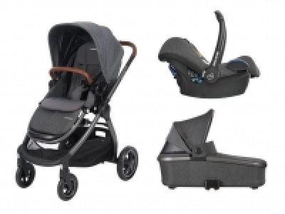 Lidl  Maxi-Cosi Kinderwagen Adorra + Oria Babywanne +Babyschale Cabrio Fix S