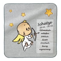 NKD  Magisches Handtuch in verschiedenen Sternzeichen-Designs, ca. 29x29cm