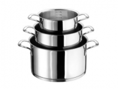 Edelstahl-Topfset, 3-teilig 41.99&nbsp;&euro;