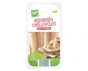 bio Regenbogen Forellenfilets