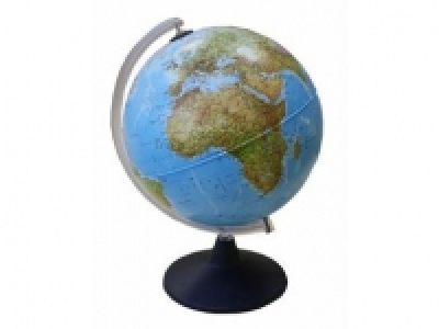 Idena Leuchtglobus 30cm mit 2 Kartenbildern