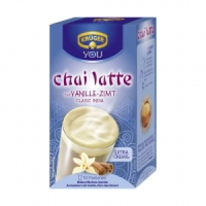 Krüger mildes Milchtee-Getränk Chai Latte versch. Sorten, jede 10er=25