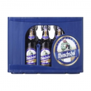 Mönchshof versch. Sorten, 20 x 0,5 Liter, jeder Kasten (+ 4,50 Pfand)