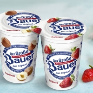 Real  Bauer Fruchtjoghurt versch. Sorten, jeder 250-g-Becher