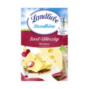 Real  Landliebe Landkäse Deutscher Schnittkäse 45 % Fett i. Tr., versch. Sor