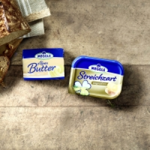 Real  Meggle Alpenbutter oder Streichzart versch. Sorten, jede 250-g-Packung