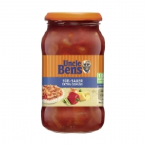 Real  Uncle Bens Sauce versch. Sorten, jedes 400-g-Glas