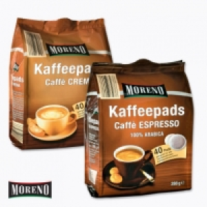 Kaffeepads 2.99 €