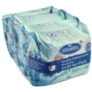 Alouette feuchte Toilettentücher Kids mit Meeresbrise-Duft